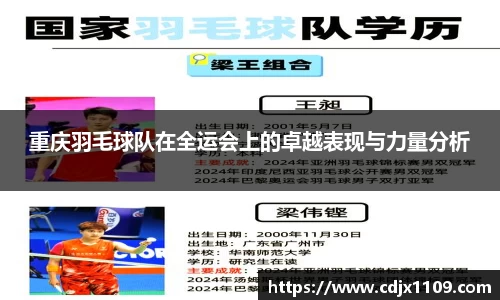 重庆羽毛球队在全运会上的卓越表现与力量分析